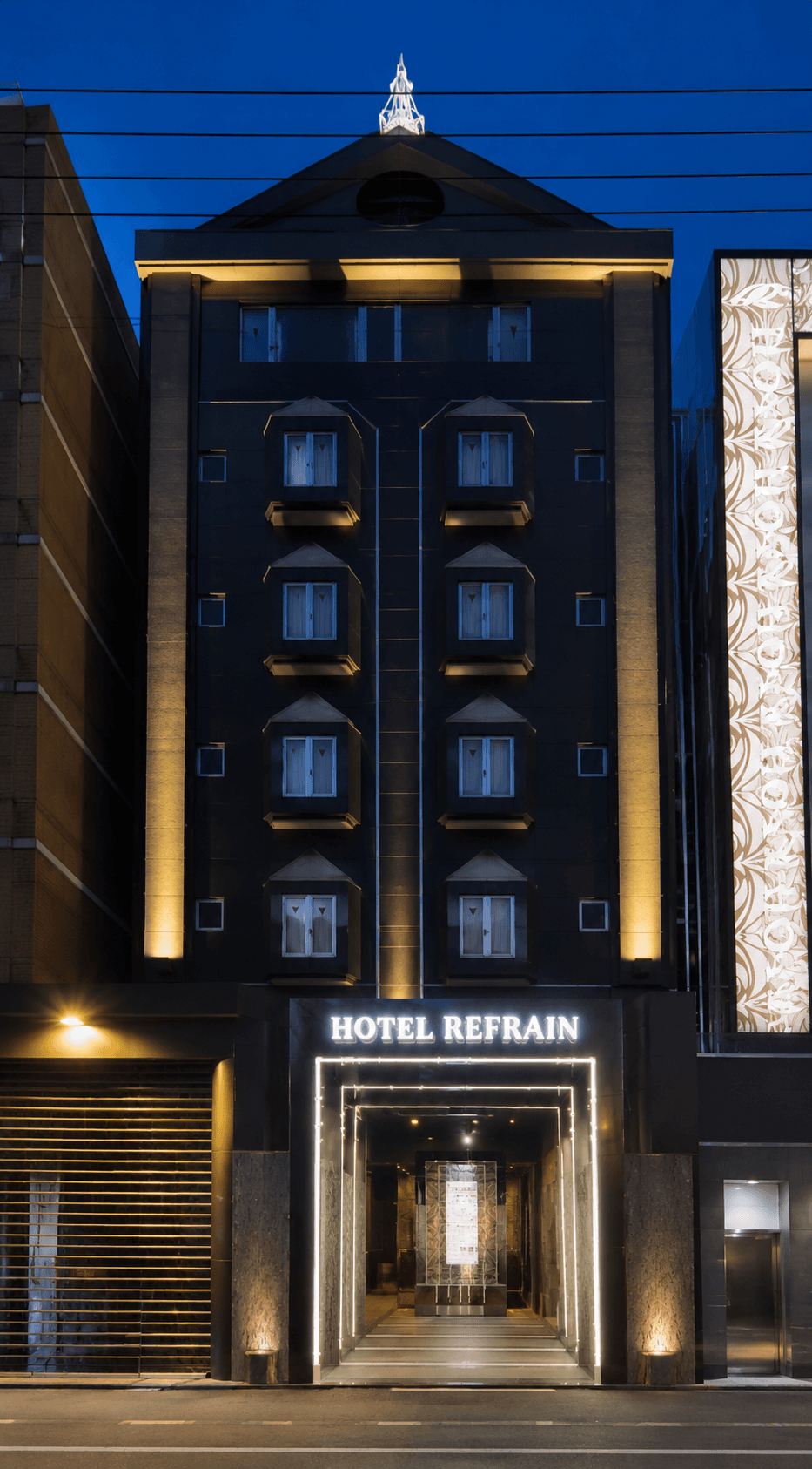 HOTEL REFRAINの明るい客室滞在イメージ